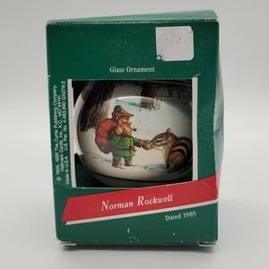 HALLMARK | Norman Rockwell vintage first edition 1989 keepsake ornament